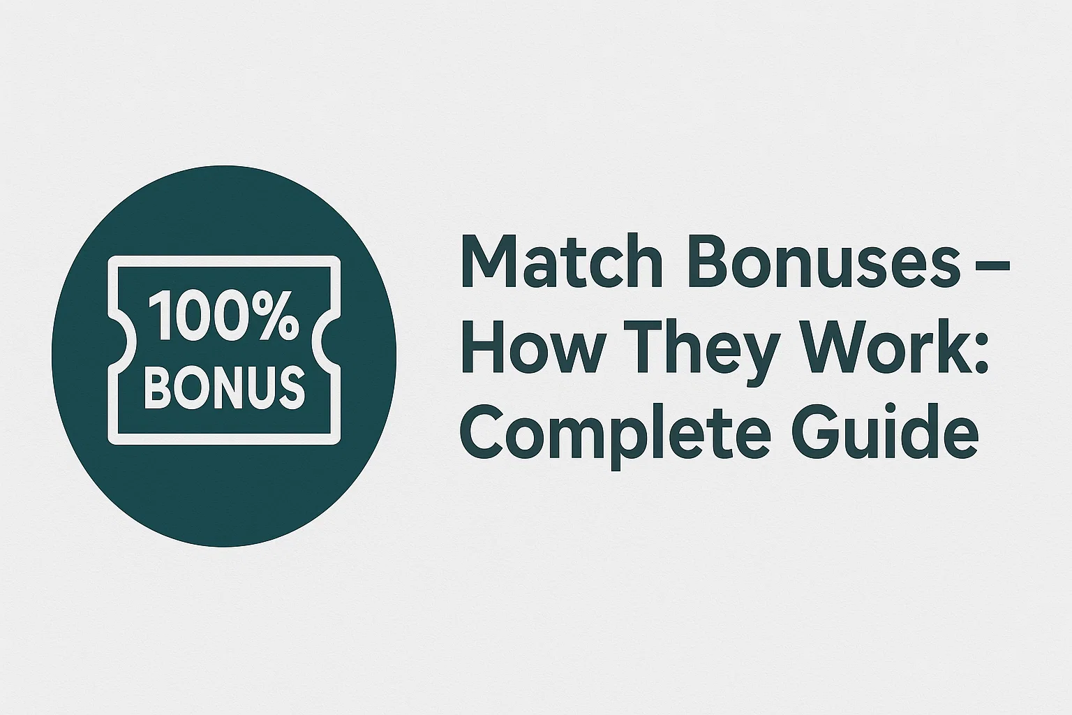 Match Bonuses – How They Work: Complete Guide
