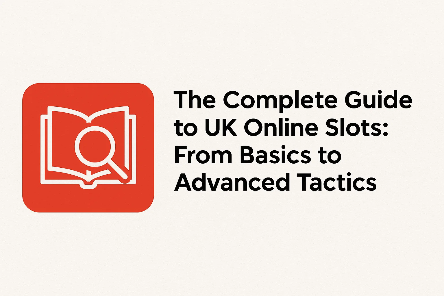 The Complete Guide to UK Online Slots: From Basics to Advanced Tactics